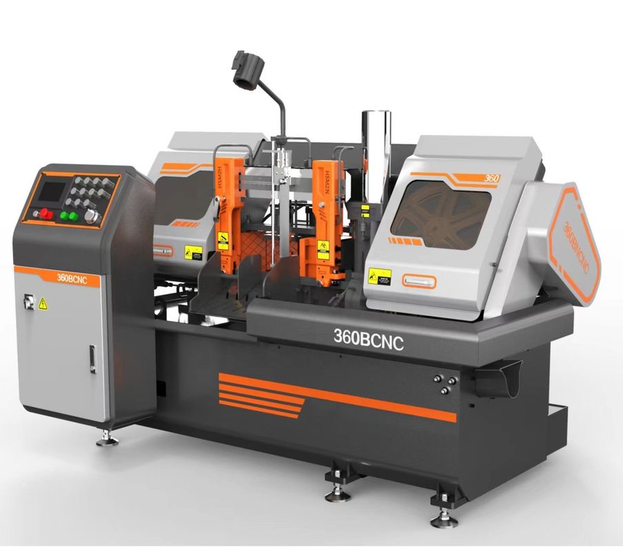 Интеллектуальная CNC металлорежущая ленточная пила с мощностью двигателя 4 кВт и размером лезвия 4400*34 мм